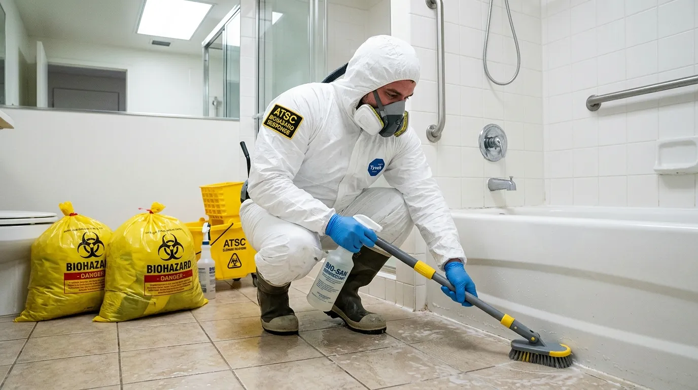 Decontamination equipment deployed for Blood Cleanup in Elmhurst